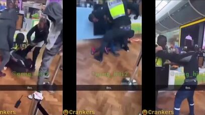 Security guard takes on everyone