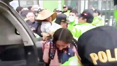 Transgender Pedophile attacked by parents after he was arrested for filming little girls in a school bathroom