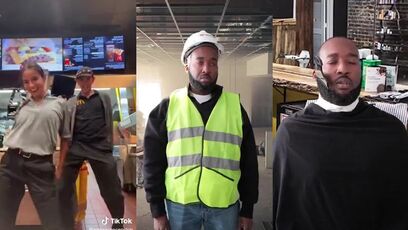 TikTok trends mocked by dude in disbelief