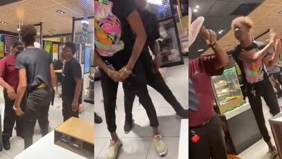 McDonalds customer suffers McMeltdown when asked to stop smoking and drinking in the store