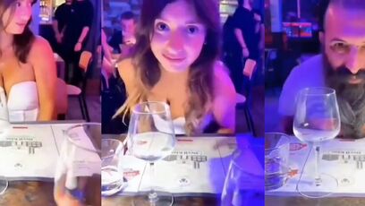 Only one of them was left speechless on date night