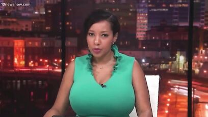 Woman reports on roadblock, but people noticed something else
