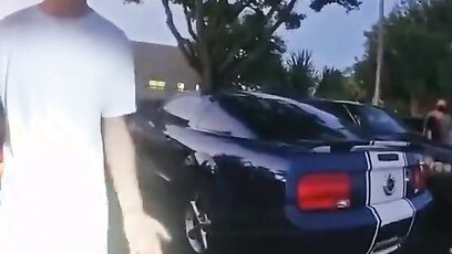 Young guy challenges cop, then FINDS OUT