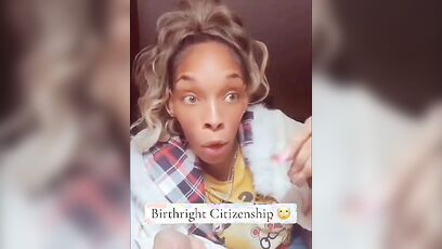 TikTok user has perfect explanation of Birthright Citizenship