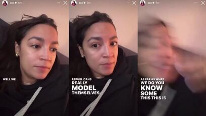 'This is the eve of an authoritarian, 21st century fascism' - AOC sounds clueless as ever