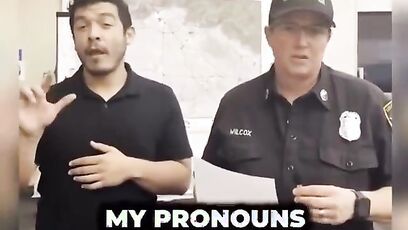 If your fire department is announcing pronouns, then you might be in trouble