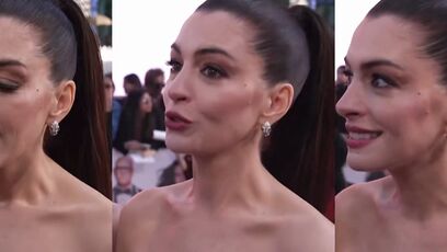 Anne Hathaway replaced skinny models with obese women