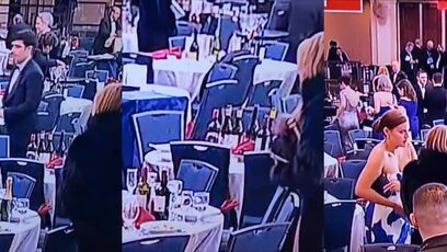 Women grabbing booze after shooting at White House Correspondents Dinner