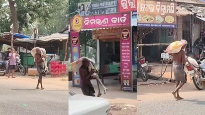 Indian guy brought his sister's skeleton to bank, to prove she died
