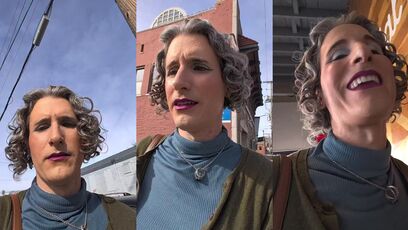 Dude has hair like one of George Washington's friends