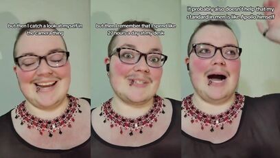 This beautiful lady can't find a man