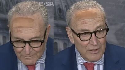Did Chuck Schumer get roughed up?