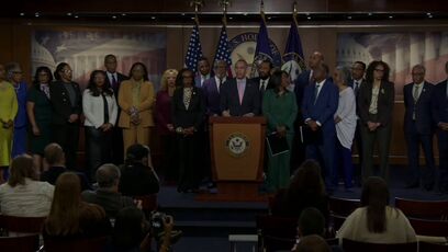 Hakeem Jeffries crying that affirmative action is gone, like it should be