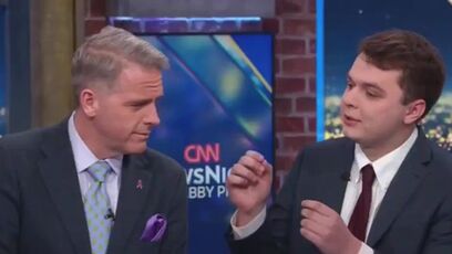 “Get your f*cking hand out of my face” Scott Jennings to some loser on CNN
