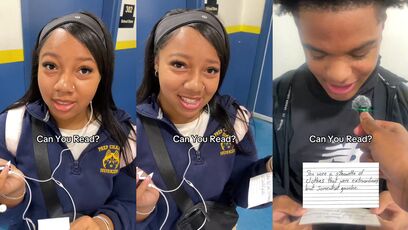 These students can't even read