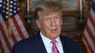 'I have absolutely no idea who this woman is': Trump slams 'unfair' 'political witchhunt'