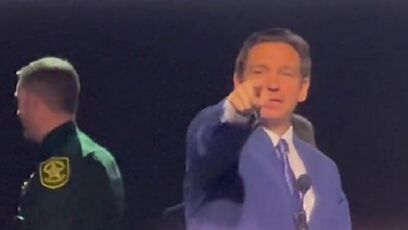 Human Meatball Ron DeSantis talks trash on Trump comment