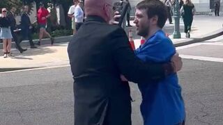 Rep. Clay Higgins accused of assault for moving 'beta male' activist out of the way