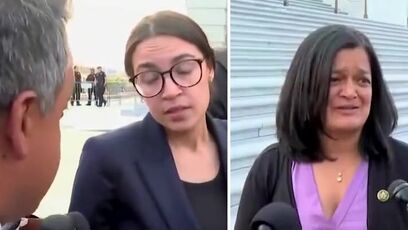'There will be "a huge backlash... in the streets': Pramila and AOC on if White House cuts spending