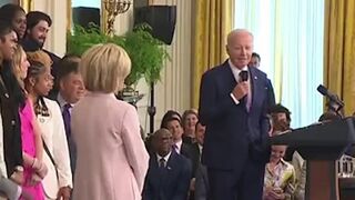 Biden says: 'I've got FOUR granddaughters', but he really has FIVE