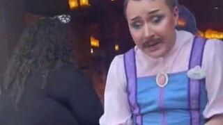 'Mommy, why is that man in a dress?' Disney slammed by fed up Americans once again