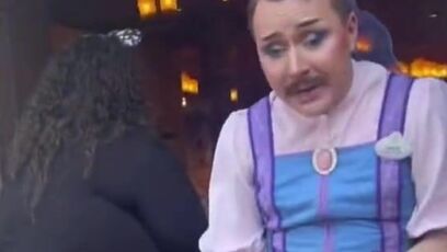 'Mommy, why is that man in a dress?' Disney slammed by fed up Americans once again