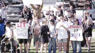 Student banned from graduation ceremony over 'no in-between' comment gets more bad news