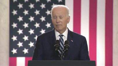Biden DOES IT AGAIN, repeats same LIE he was fact checked for