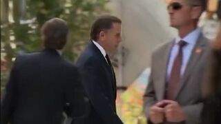 'Private Citizen' Hunter Biden arrived at court in Secret Service Motorcade