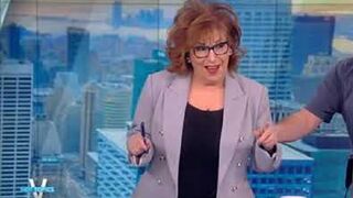 That time Joy Behar fell on 'The View'