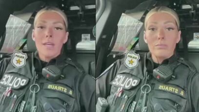 Police officer suspended without pay over one TikTok video