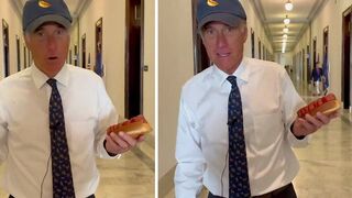 'I love'em in buns': Mitt Romney celebrating National Hot Dog day could be dumbest video ever