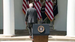"Why are so many people living paycheck to paycheck": Biden walks away as reporters shout questions
