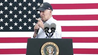 "When the last guy was here...": Biden kept talking about Donald Trump