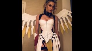 Elon Musk had Amber Heard dress up in steamy 'Mercy' cosplay outfit: report