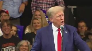 "I think that's the greatest lie of all": Trump mocks Joe Biden's golf game during speech