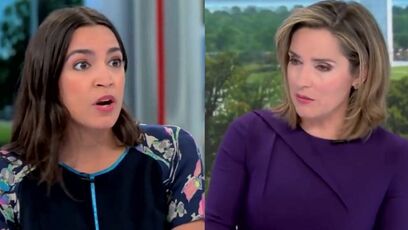 AOC gets called out to her face, response makes no sense at all