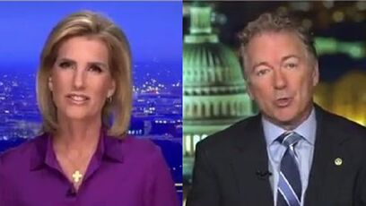 Rand Paul slams money being sent to "corrupt foreign government", vows to put American people first