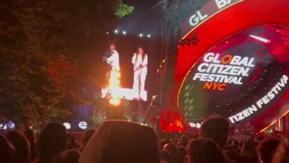 Democrat Nancy Pelosi booed at music festival