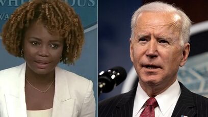 James Woods unloads after Biden's dog 'Commander' is removed; KJP gets pressed on it