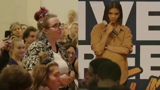 "Life's tough. Get a helmet, man": Candace Owens shuts down college student question