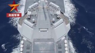 China deploys six warships amid escalating tensions