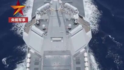 China deploys six warships amid escalating tensions