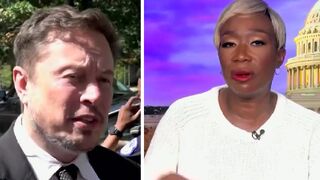 Joy Reid tries going after Elon Musk, fails miserably