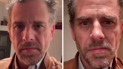 What's going on with Hunter Biden in this video?