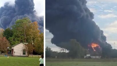 Texas Chemical plant explodes, puts terrifying CLOUD FROM HELL into the sky