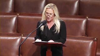 MTG busts a move to impeach Mayorkas. I'm just wondering what's taking so long to get him outta there