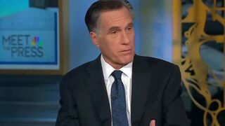 Romney appears to side with Democrats after Biden impeachment inquiry comments