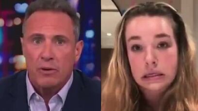 Chris Cuomo busts out laughing during interview with Tourette’s girl