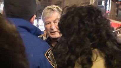 Alec Baldwin confronted, escorted by police after shouting match